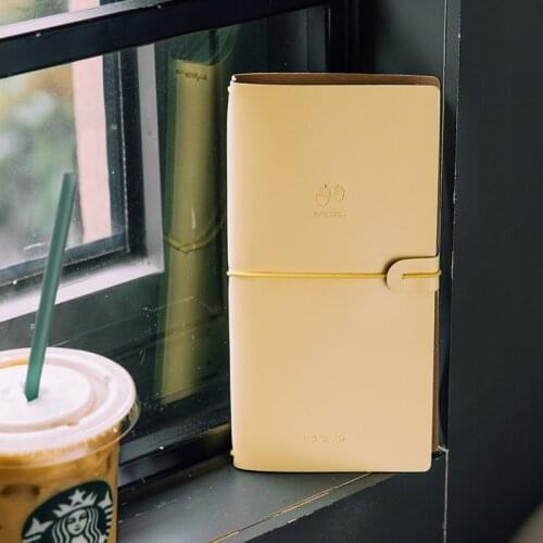 PU Leather Traveler Notebook Journal Agenda 2019 Planner Organizer Daily Planner Business Notebooks For Students Office