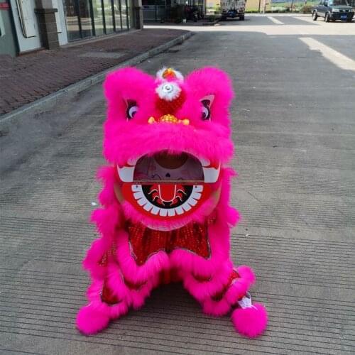 Boy Lion Dance Mascot Costume Cartoon Chinese Classical Boys Outfit Set Spring Carnival Christmas Festival