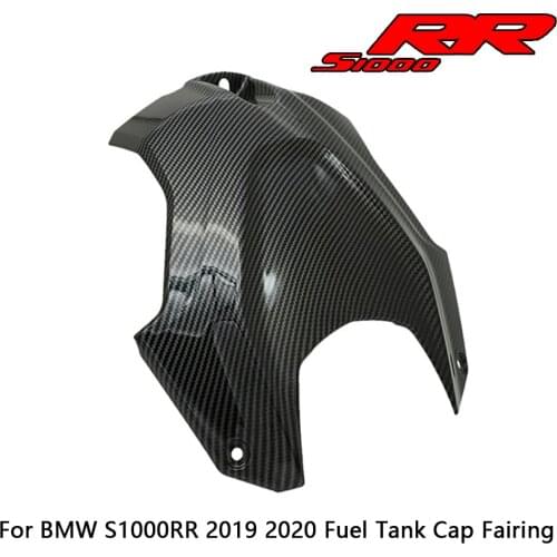Motorcycle For BMW Model Carbon Fiber Fuel Tank Cap, Fuel Tank Protection Cover S1000RR S1000 RR S 1000RR 2019-2020