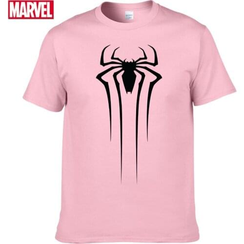 Marvel The Avengers Spider Man t shirt Comfortable Breathable 100%cotton Fashion funny t shirts Summer Tops Mens t-shirts #103