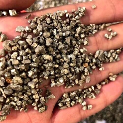 Natural pyrite crystal gravel crystal healing specimen gem mineral home desktop aquarium decoration