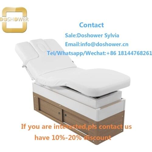 Bed salon towel with facial recline metal bed for master v3 massage bed