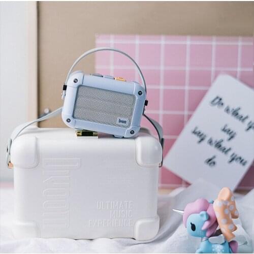 DiVoom Macchiato Radio with small speaker wireless Bluetooth mobile phone audio retro FM radio