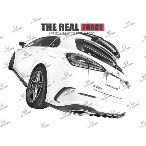 Suitable For 18-21 Benz W177 A Class A180 A200 A220 A250 A35 VAD FD Carbon Fiber Surface Rear Roof Wing Spoiler