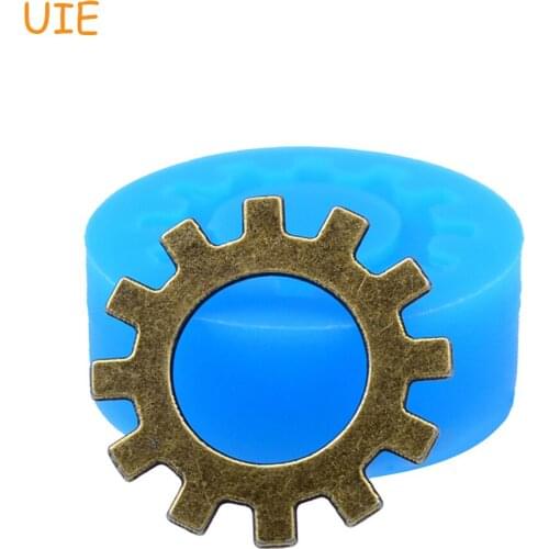 ST023U Steampunk Gears Mold Gear Mold 23mm - Bakeware Charms Sugarcraft Cake Decoration Molds Soap Mould Food Safe