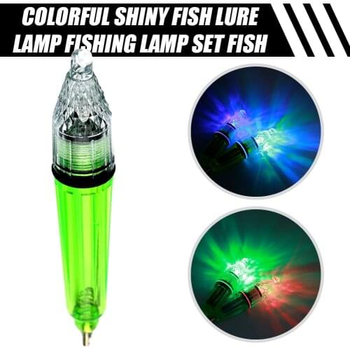 LED Flashing Bait Lure Lights Waterproof Deep Underwater Attracts Squid Night Fishing Lamp Accessories