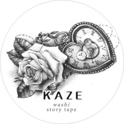 Vintage Sand Time Card Making Bullet Journal Masking Tape Adhesive Tape DIY Scrapbooking Sticker Label Washi Tapes