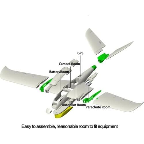 X-UAV TJL Mini Goose 1800mm Wingspan EPO Fixed Wings FPV RC Airplane Kit/PNP