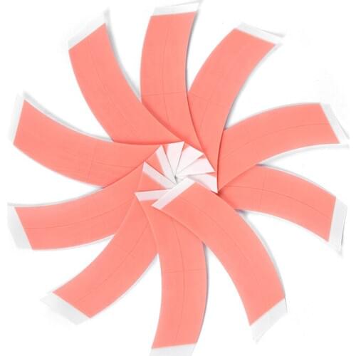 36pcs Precutted Red Lace Front Wig Tape Double Sided Adhesive Waterproof Hair Tape For Toupee/Hair Extension/Lace Wig/Closure