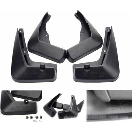 4pcs Premium Auto Front&Rear Heavy Duty Molded Flares Splash Mud Flaps Guards Fenders For Cadillac ATS 2013-2019