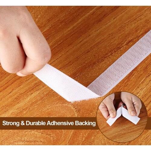 2Pcs/Set Two Sides Adhesive Trace-less Tape Home Curtain Office Car Decor Supply Washable Adhesive Loop Disks Tie Glue Gadget