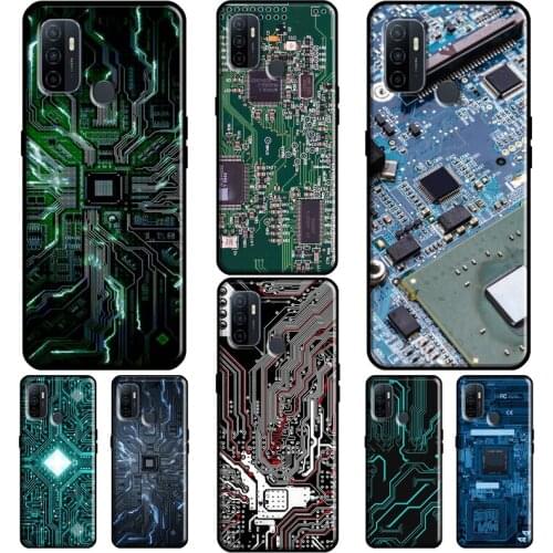 The Integrated Circuit Board For OPPO A52 A72 A83 A91 A5 A9 A53 A31 2020 F5 F7 Reno 4 Pro 2Z A5S A1K A15 Phone Case