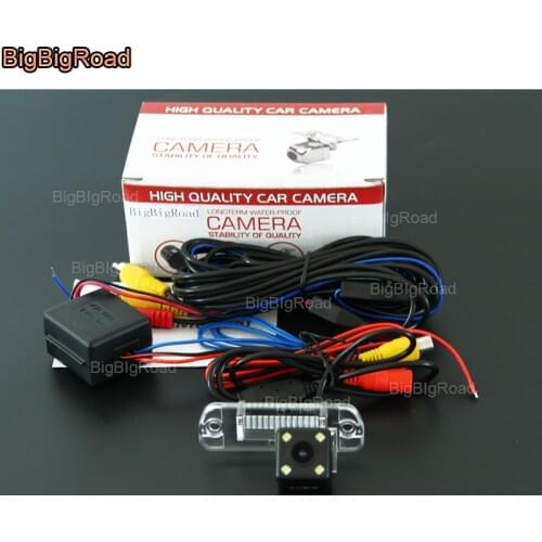 BigBigRoad Car Rear View Reverse backup Camera with Filter / power relay For Mercedes Benz M ML W164 ML450 ML350 ML300 ML250