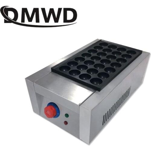 Commercial Electric Takoyaki Maker Grill Octopus Ball Baking Machine Non-stick Gas Chibi Maruko Cooker 28 Holes EU US Plug