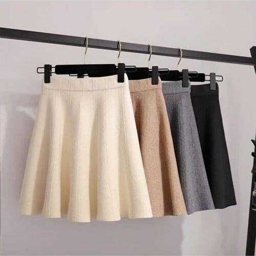 Little croaker Women's Knitted Skirts