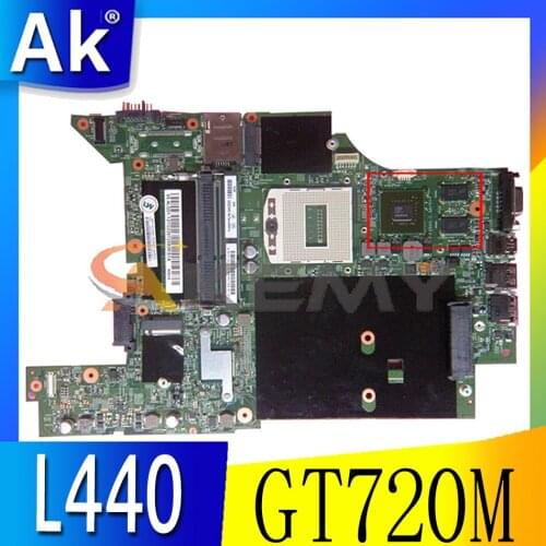 Akemy 48.4LG04.01M For Lenovo Lenovo ThinkPad L440 Laptop Motherboard FRU 04X2020 04X2019 00HM547 PGA947 GT720M 100% Test Work