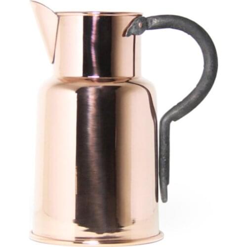 Cast Iron Handle Copper Jug