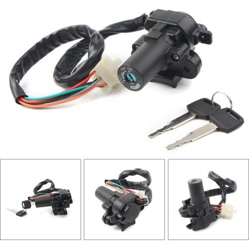 Motorcycle Ignition Switch Lock key Set For Kawasaki Ninja ZX6R ZX-7R ZX9R ZX7RR ZX750 ZX9R ZZR400 ZZR600