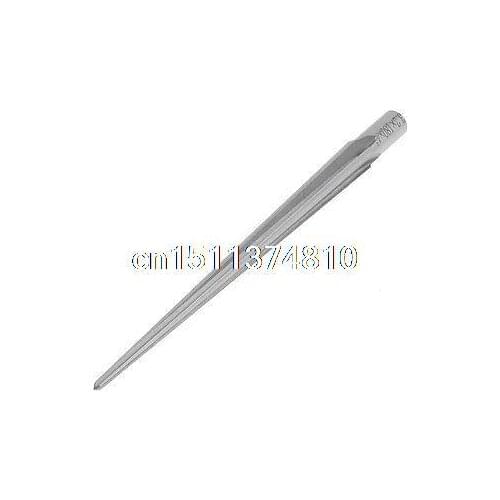 Silver Tone HSS 3.2mm Bit Tip Dia 12mm Shaft Dia 150mm Length Hand Reamer