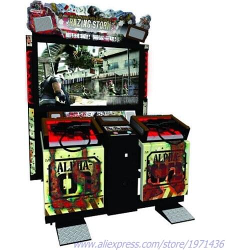 Razing Simulator Gun Shooting Coin Operated Simulator Arcade Game Machine