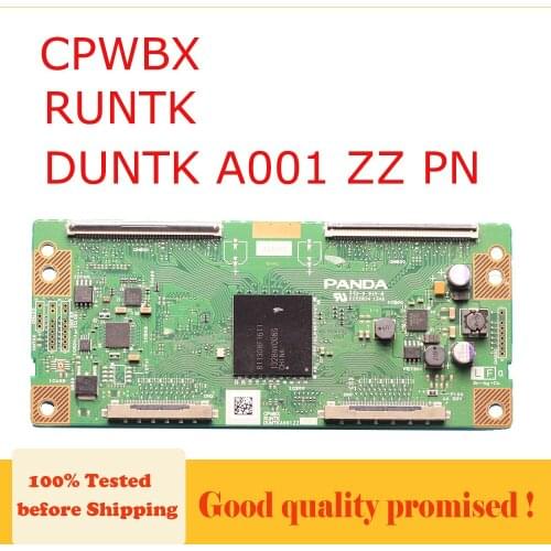 Original 100%Good Test T-CON Board DUNTK A001 ZZ PN TCON logic Board CPWBX RUNTK DUNTK A001ZZPN Origional Equipment