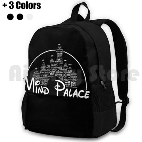 Mind Outdoor Hiking Backpack Riding Climbing Sports Bag Sherlock Watson Holmes Mark Gatiss Sir Arthur Conan Doyle Moriarty