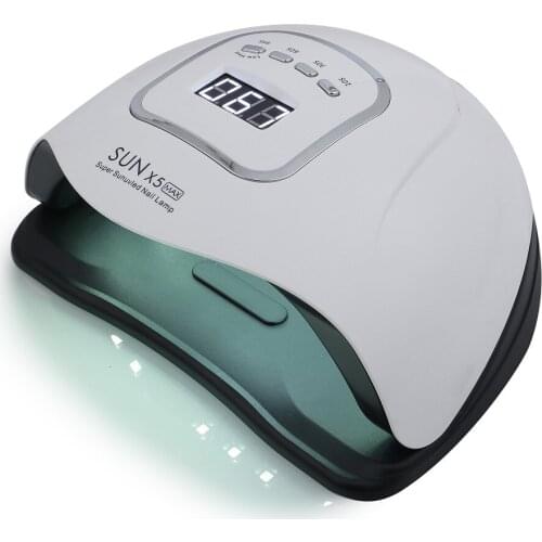 114W UV LED Lamp 57pcs Leds Nail Dryer Quick Curing Gel Polish Lamp with Smart Sensor LCD Display Manicure Tools