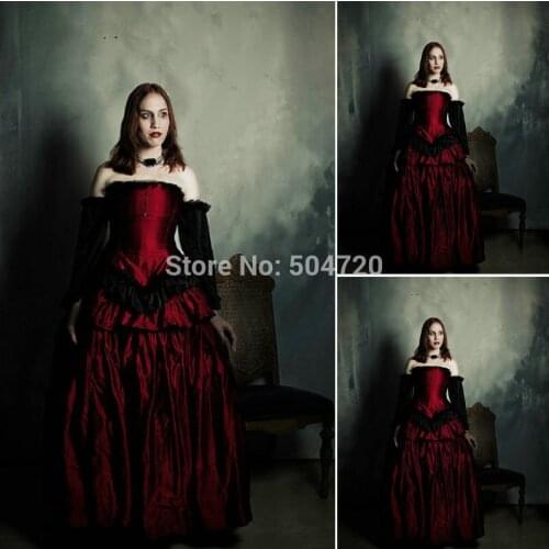 Custom-madeR-389 Custom Made 18 Century Civil War Southern Belle Ball Gown evening Dress/Victorian dresses/Renaissance dress