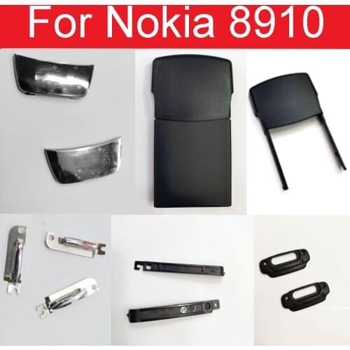 Battery Cover Part Antenna Glue For Nokia 8910 Back Shell Housing & iron Side Key Button Replacement Parts