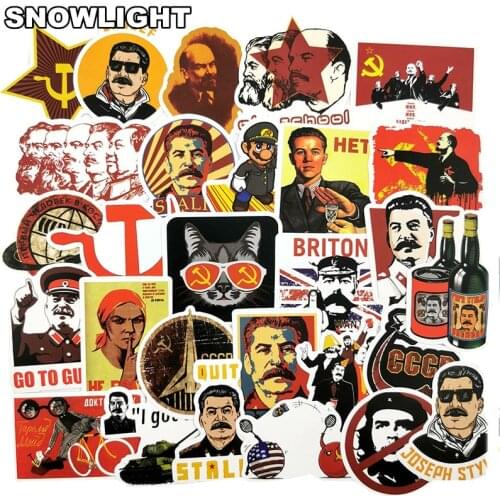 10/30/50pcs/pack World War Ii Stalin Leninist Soviet Union Ussr Cccp Poster Stickers Diy Laptop Luggage Refrigerator Waterproof