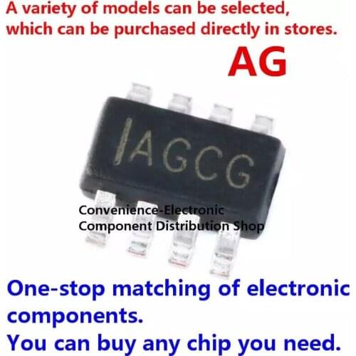 5PCS/PACK Recognition printing AG MP2315GJ SOT-23 SMD Patch MP2315GJ-Z TSOT23-8 synchronous buck converter DC-DC chip