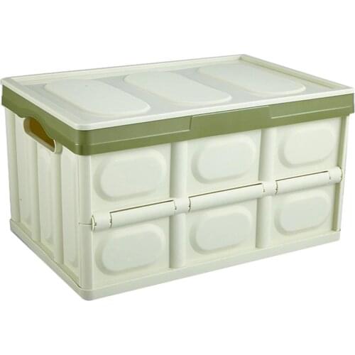 50% HOT SALES！！Portable Folding Car Trunk Grocery Storage Box Auto Vehicle Travel Container