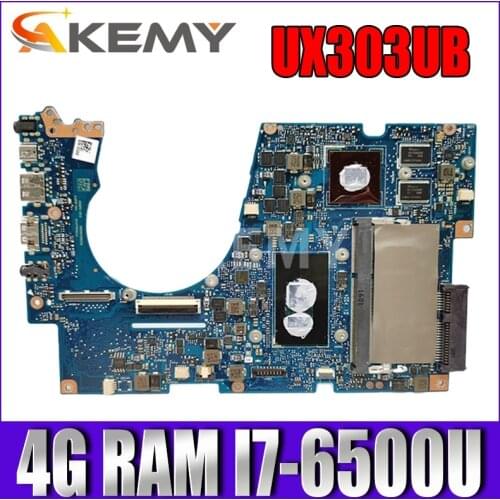 90NB08U0-R00010 Laptop motherboard For Asus UX303UB UX303U mainboard 4G/I7-6500U GT940M-V2G
