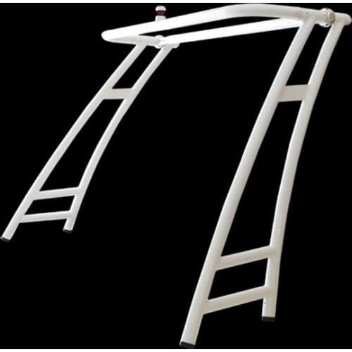 Indy Max forward facing boat aluminium wakeboard tower white coated