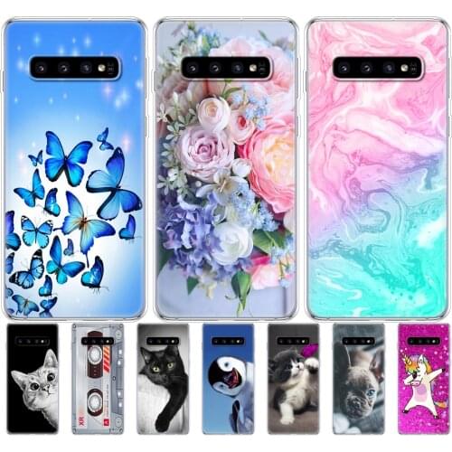 For Samsung Galaxy S10 Case S10Plus Case Silicon TPU Cover Phone S10 E Case On For Samsung S10 Plus G975F S 10 SM-G973F Case