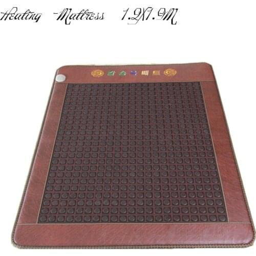 Black tourmaline stone Health care Germanuim tourmaline heating mattress High Quality Products Directly from Factory 1.2X1.9M