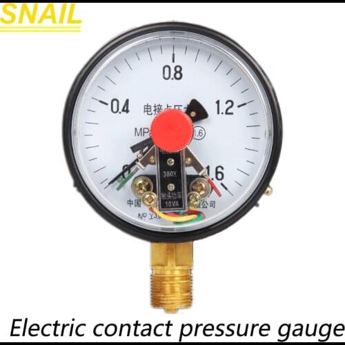 Electric contact pressure gauge,for water pressure, air pressure,150mm in diameter,0.1Mpa, 1Mpa, 1.6Mpa, 2.5Mpa, 16Mpa, 25Mpa