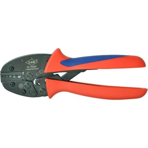 Ratchet crimping tools for wire-end ferrules cable ferrules hand pliers crimper 1-10mm2 S-110GF