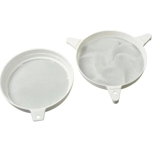 Beekeeper Tool Plastic Double Sieve Honey Strainer Professional Beekeeping Equipment Extractor Mesh Filter Mesh Screen