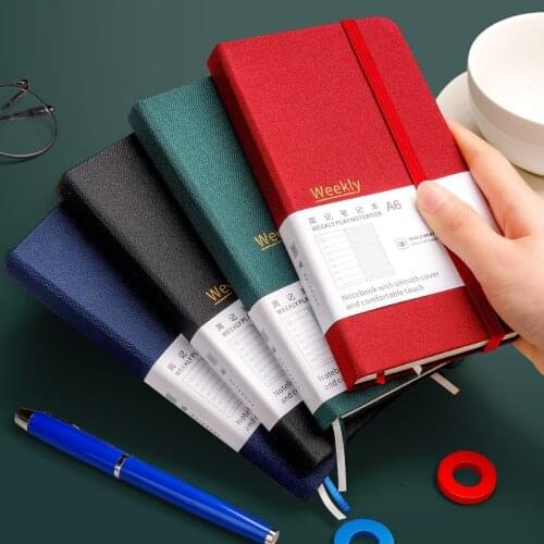 Kawaii Agenda 2021 Planner Notebook Office Supplies School Stationery Monthly Weekly Plan Book A6 Time Management Diary Notepad