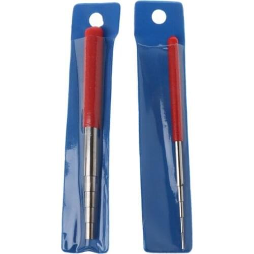 2Pcs 10 Size Wire Ring Wrapping Step Mandels Loop Jump Rings Metal Jewelry Forming Tool