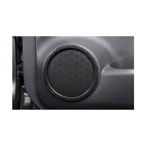 Fit for new X-Trail ROGUE refitting interior decoration sound circle bright frame door horn decoration ring Car accessories