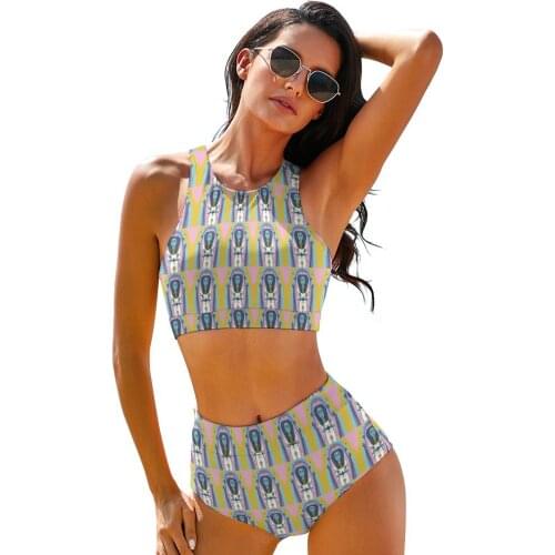 Tarot Bikini Swimsuit Belt Trendy Swimwear Bath Teenager Bulk Two Piece Bathing Suit