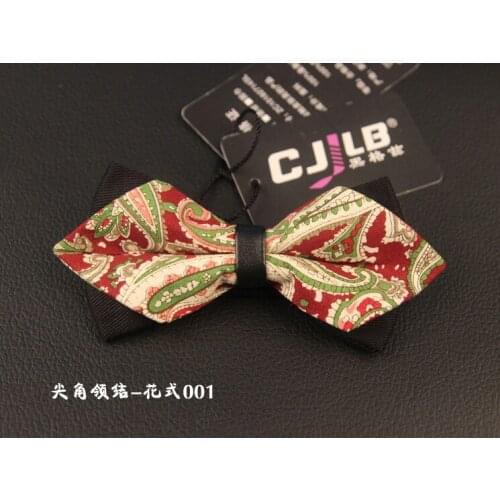 Mens Korean version of the British wedding, groom men and women with sharp corners fashion bow tie bow tie manufacturers