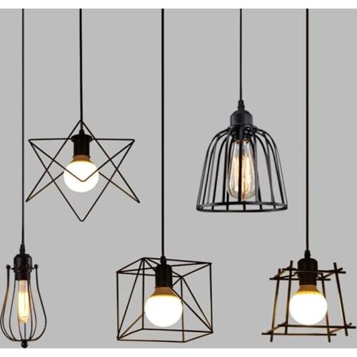 Single-ended Tieyi Restaurant Geometric Clothing Shop American childrens room star personality lamps and lanterns