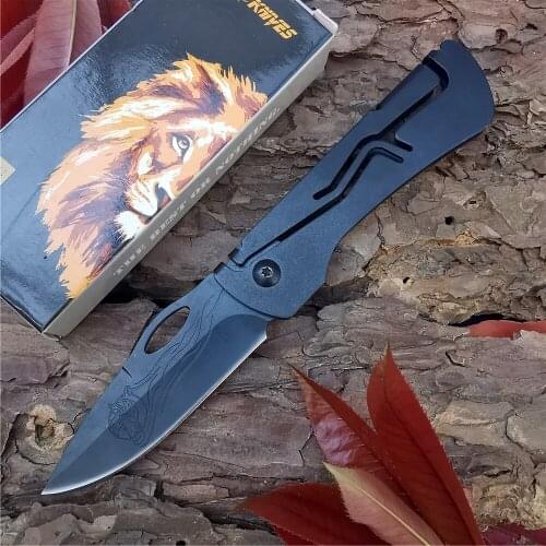 Outdoor Tactical Camping Hunting Survival Pocket Quick Folding Knife 5CR13MOV Blade Steel Handle EDC Hunt Tool Dinner Kitchen