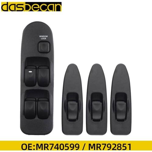 Car Front Side Electric Control Master Window Switch Lifter For Mitsubishi Carisma Space Star 96-04 Buttons MR740599 MR792845