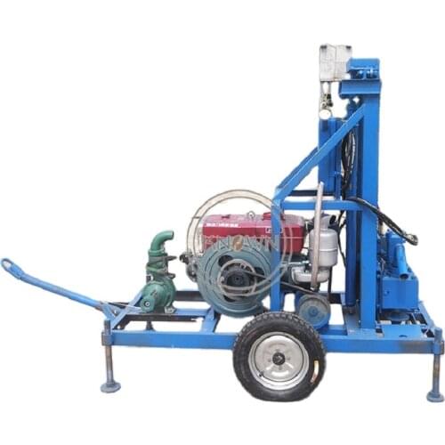 Portable Hydraulic Well Water Drill Rigs Diesel Engine Drilling Rig Concrete Core Drilling Machine Set