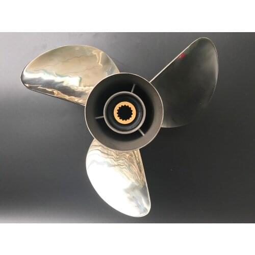 13 3/4x15 For nissan 40hp-140 HP Propeller Outboard Engine STAINLESS STEEL 15 tooth nissan Propeller outboard boat motors