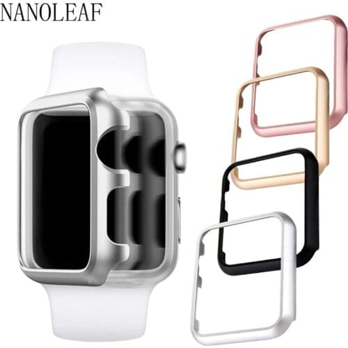 Aluminum Alloy Frame for Apple Watch Case 38MM 40MM 42MM 44MM Protective Bumper for iWatch Series 6/5/4/3/2/1/SE Sport Edition